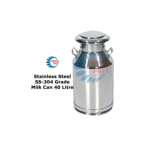 40 Litre SS304 Grade Milk Can
