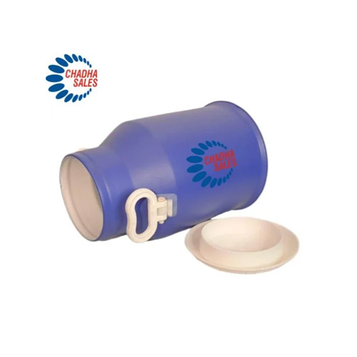 20 Ltr Plastic Milk Can - Color: Blue