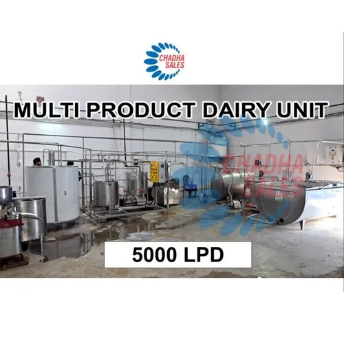 5000 Lpd Milk Processing Plant - Feature: High Efficiency