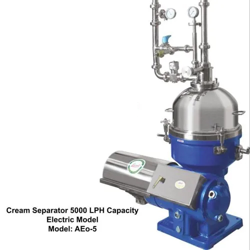 Aeo-5 5000Lph Online Cream Separator - Capacity: 5000 Ltr/Hr