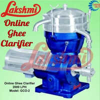 2000 Lph Online Ghee Clarifier - Feature: High Efficiency