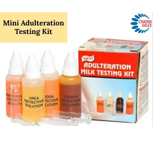 Milk Adulteration Test Kit - Warranty: Yes