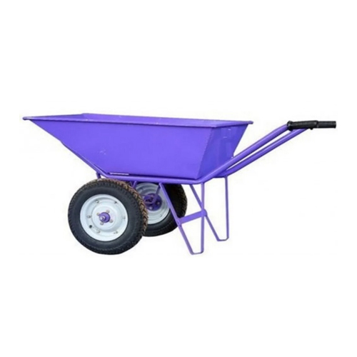 Portable Wheel Barrow Trolley - Color: Purple