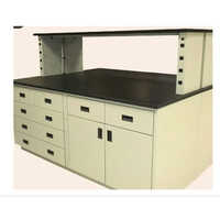 CRCA Paint Coated Island Laboratory Bench