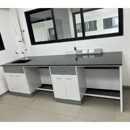 Modular Laboratory Workstation - Color: White