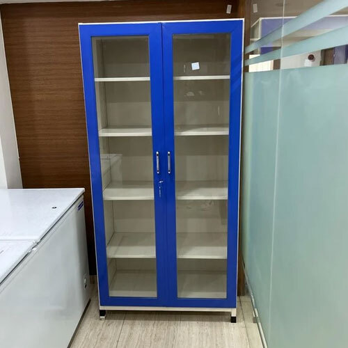 Laboratory Sample Storage Rack - Color: White And Blue