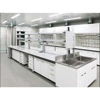 Laboratory Working Table - Color: White