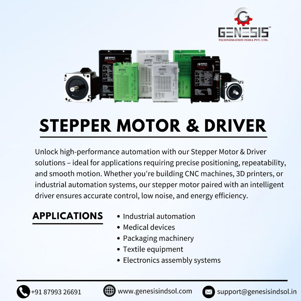 Stepper Motor Drives - Color: Blue And Silver
