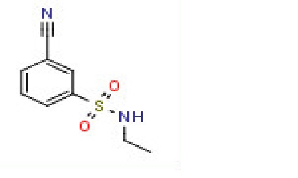 3-cyano-N-ethylbenzene-1- sulfonamide