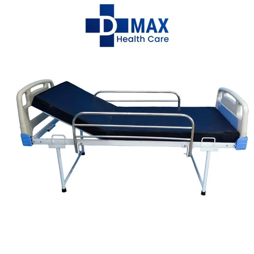 Hospital Semi Fowler Bed - Color: Blue And White