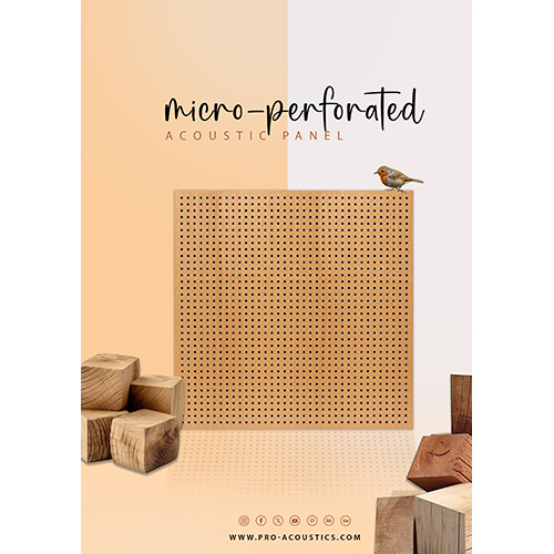 Perforated Acoustic Absorber Panel