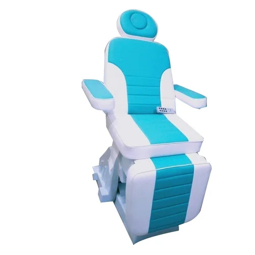 Electric Remote Dermatology Blue Derma Chair - Application: Hospital