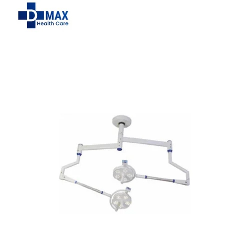Double Dome Ceiling Ot Light - Color: White