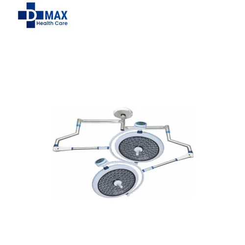 Double Dome Ceiling Ot Light - Color: White
