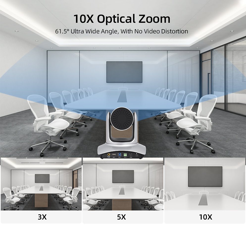 Videocast 4K UHD VC 80 PTZ Camera with AI Human Tracking