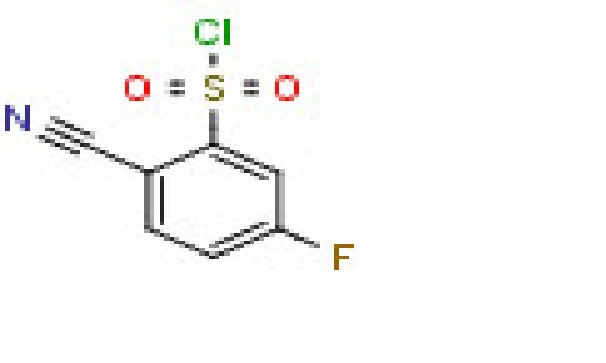 2-Cyano-5-fluorobenzene-1-sulfonyl chloride