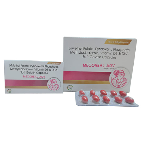 Mecoheal Adv Softgel Capsules - Storage Instructions: Dry Place