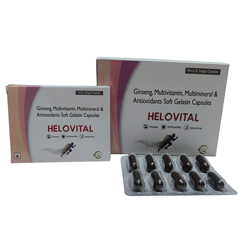 Helovital Softgel Capsules - Drug Type: General Medicines