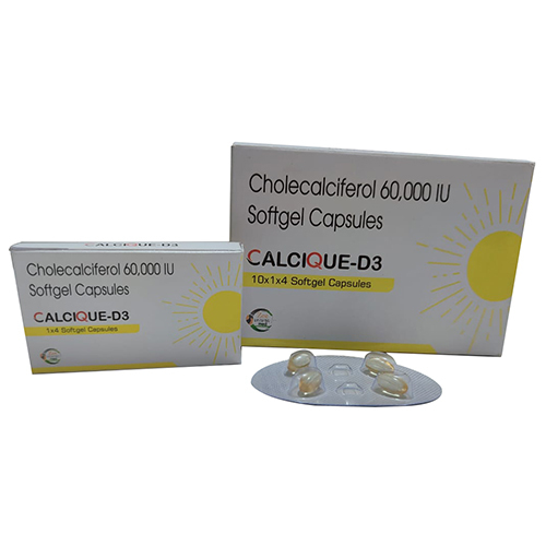 Calcique D3 Softgel Capsules - Drug Type: General Medicines