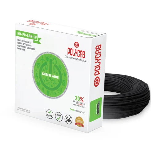 Polycab Frlf House Wire - Color: Black
