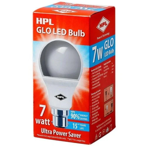 Hpl Glo Led Bulb - Color: White