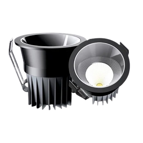 Fybros Cob Down Lights - Color: Grey