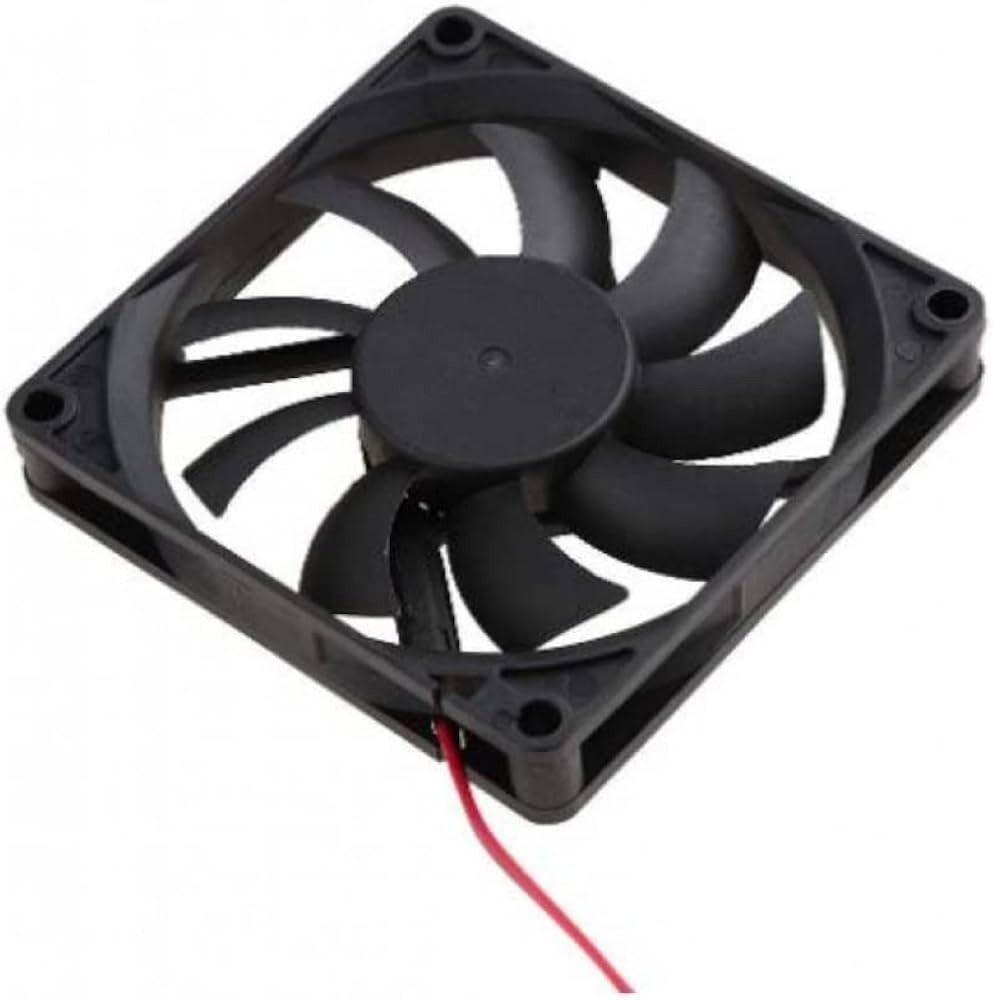 12V DC 8015 Cooling Fan - 80x80x15mm Size