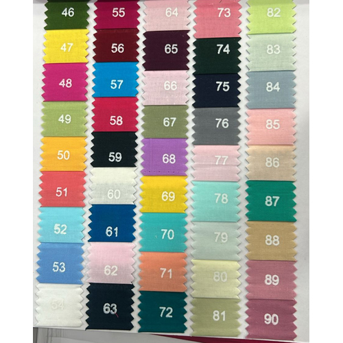 Cotton Cambric Fabric - Color: Multicolor