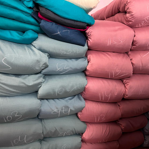 Poly Viscose Vatican Fabric - Color: Multicolor