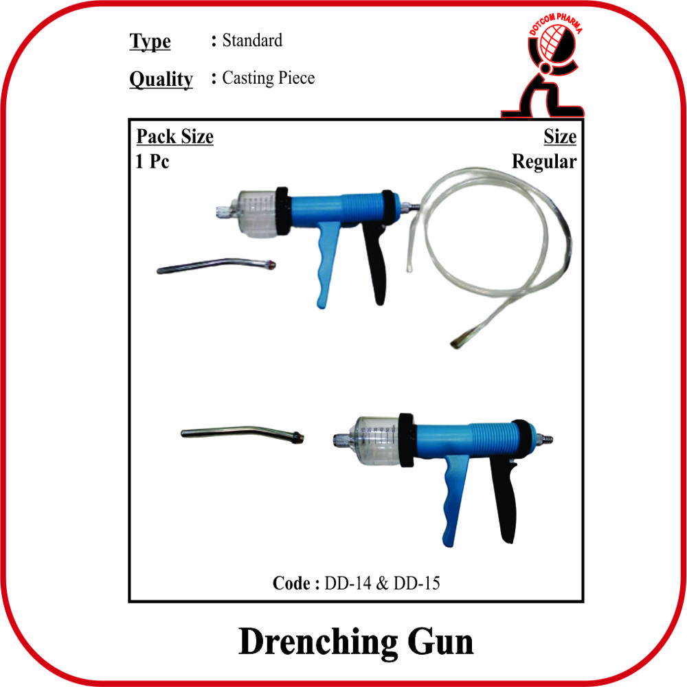 Drenching Gun - 60 Ml (casting) - Material: Steel