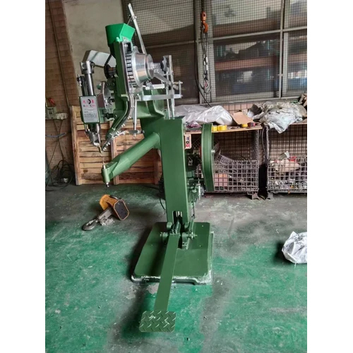 Golf Bag Riveting Machine - Color: Green