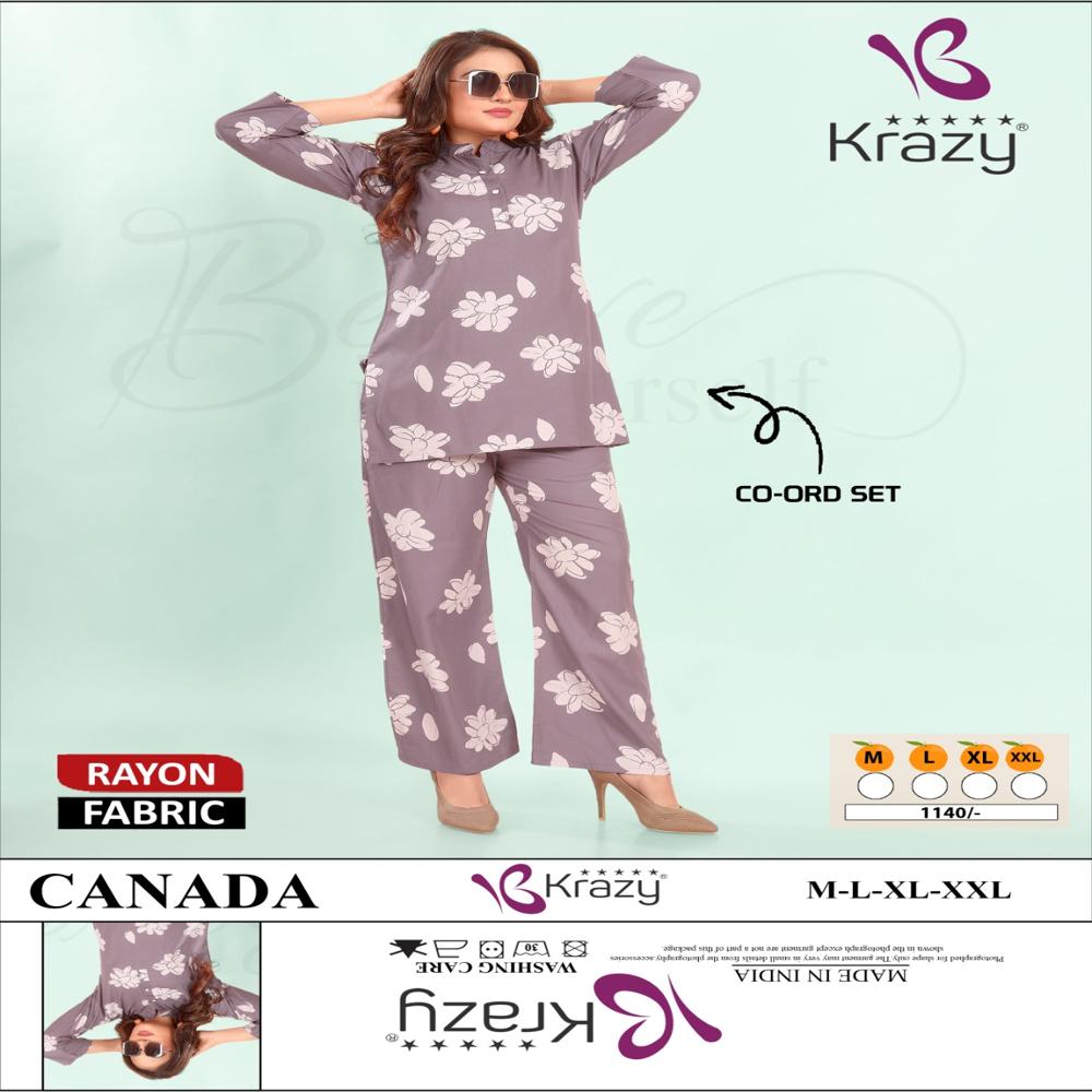 Krazy canada co-ord set