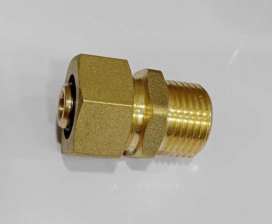 Brass Male Union 1014 Jdl Gold