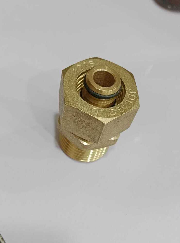 Brass Male Union 1014 Jdl Gold