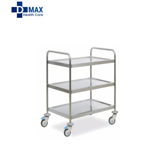 Three Shelf Instrument Trolley