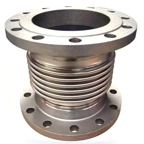 Stainless Steel Expansion Bellows - Color: Blue Paint Coated