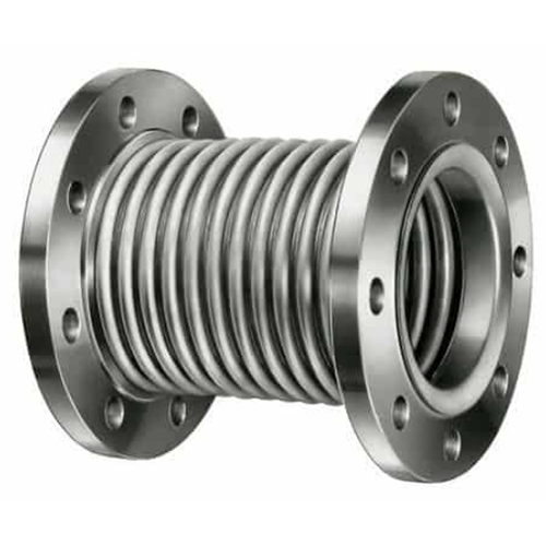 Stainless Steel Expansion Bellows - Color: Blue Paint Coated