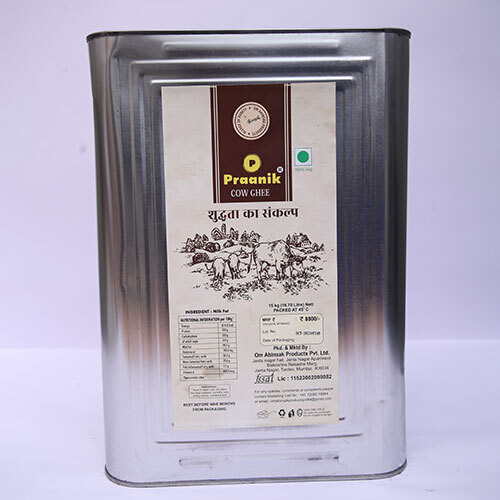 Praanik Cow Ghee 15 Ltr - Age Group: Old-Aged