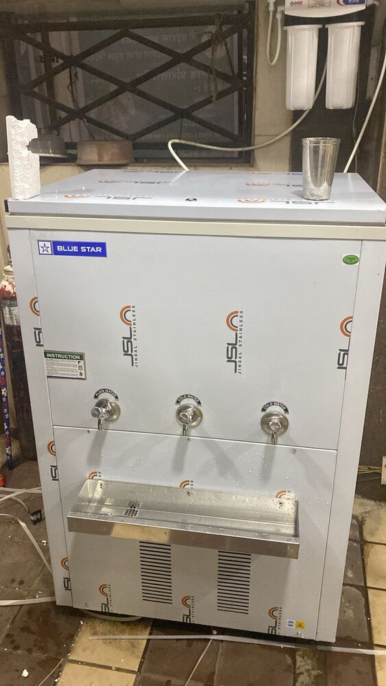 Three Tap Water Cooler - Capacity: 40 Ltr