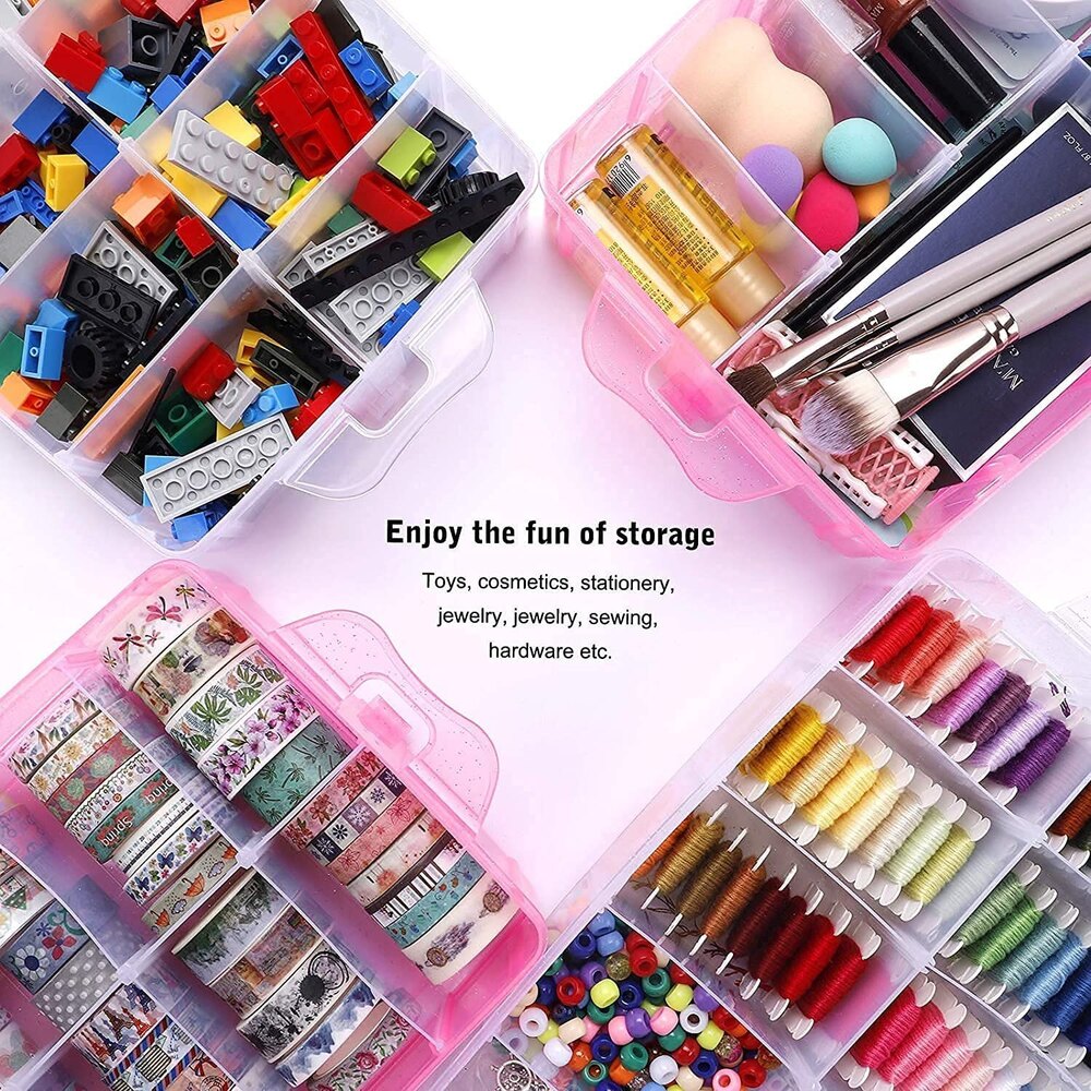 3 Layer 30 Grid Storage Box