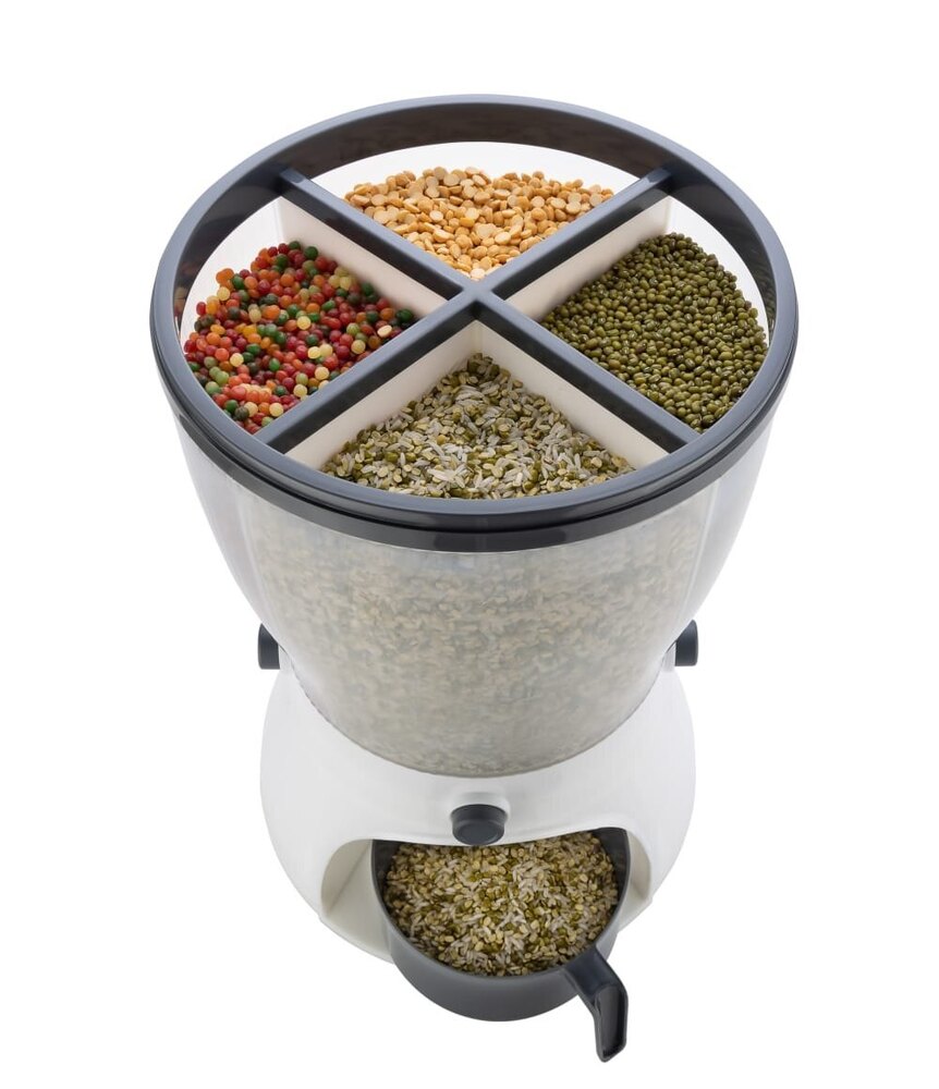 4 Grid Cereal Dispenser - Capacity: 10 Kg