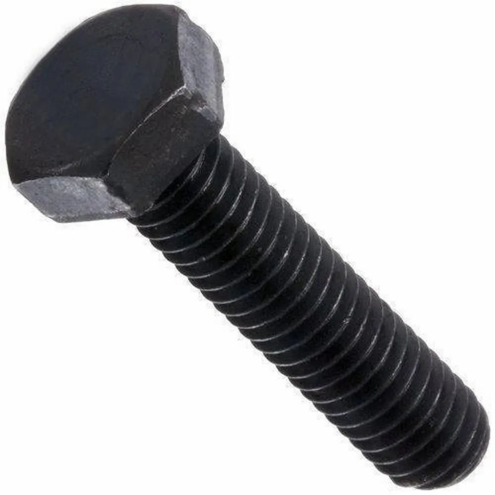 M4 To M14 Thick Hex Bolt - Color: Black