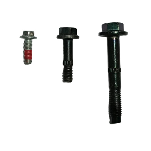 M To M14 X 150 Flange Bolt - Color: Black