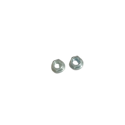 Flange Nuts - Color: Silver