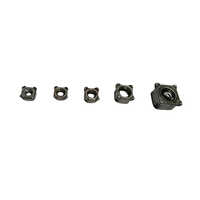 M4 To M14 Squire Weld Nut - Color: Silver