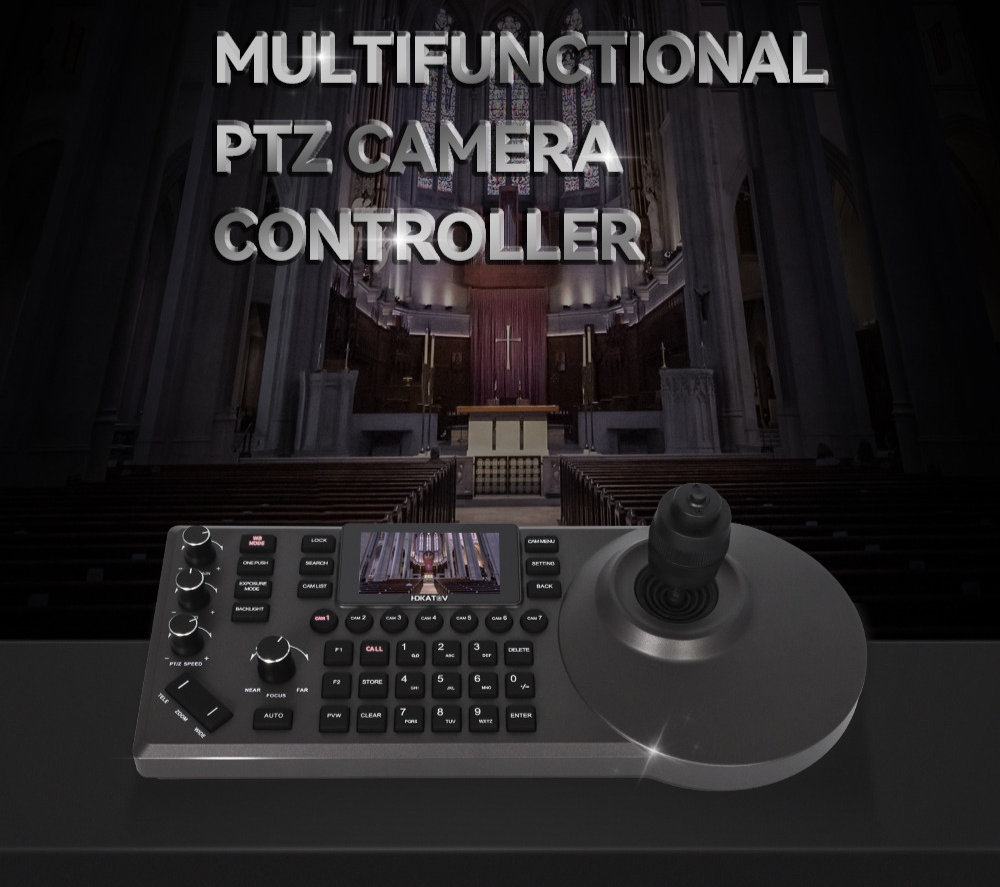 Ptz Cameras Controller - Color: Black