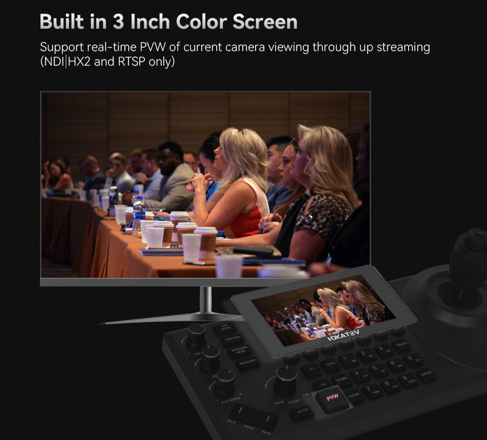 Ptz Cameras Controller - Color: Black