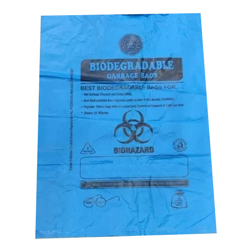 Blue Bio Degradable Garbage Bag