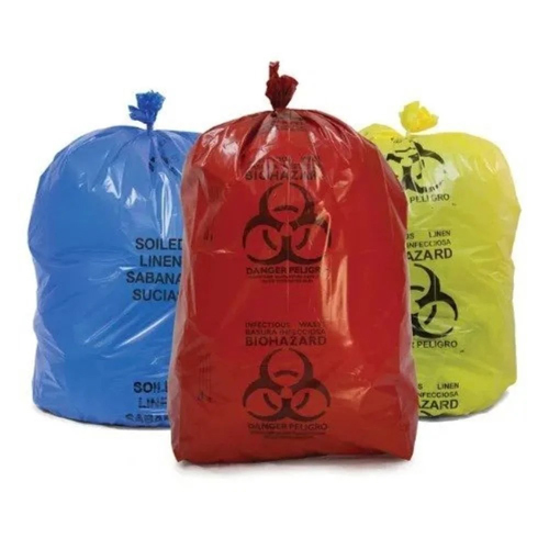 Bio Degradable Garbage Bag - Coating Type: Colour Coated
