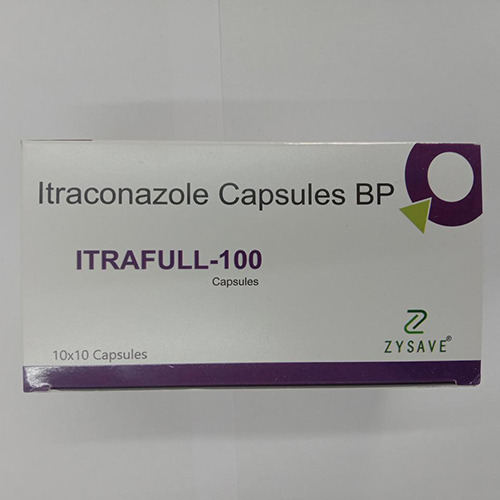 Itraconazole Capsules Bp - 10x10 Tablet Pack, Suitable For Adults, Store At Room Temperature, Recommended Usage As Per Doctor's Advice